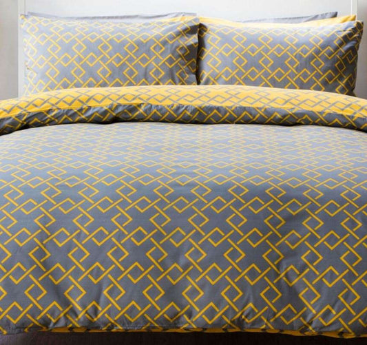 Atlanta Double Duvet Set Saffron