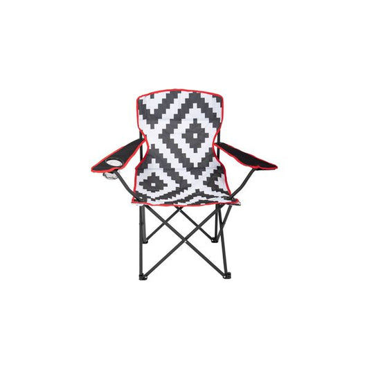 Bo-Camp Urban Collection Folding Chair Madison Black/White