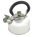 Bo-Camp Whistling Kettle Trend 2 Foldaway Handle Rvs 2.5L