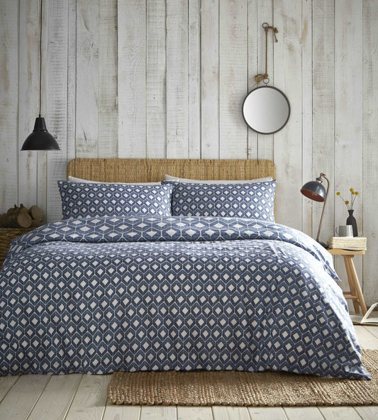a warm and homely ethnic geometric print, inspired by tribal and native shapes and patterns
