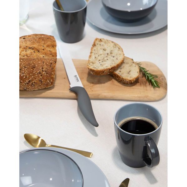 Gimex Vivid Line Tableware Grey 12 Pieces
