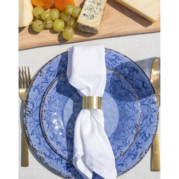 Gimex Stone Line Dinner Plate Azure 1 Piece