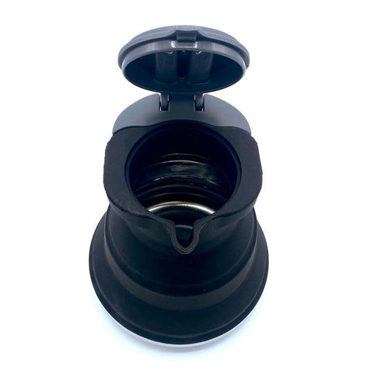 Wolf Outdoors Stainless Steel Base Silicone Collapsible Kettle 1.5L