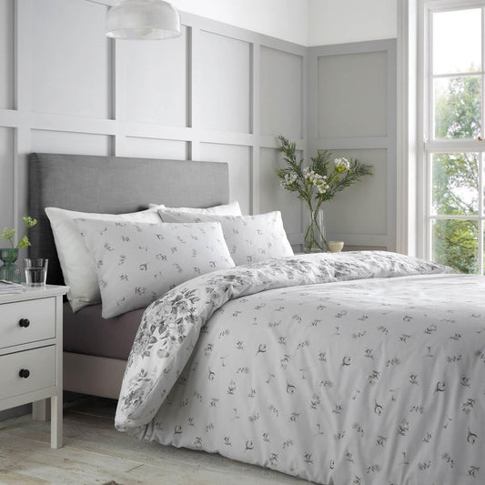 Elinda Floral Reversible Duvet Set