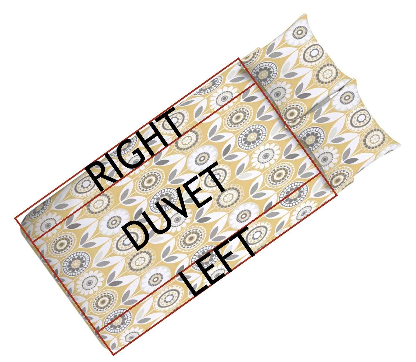 Diamond Pintuck Single Duvet Set - Charcoal