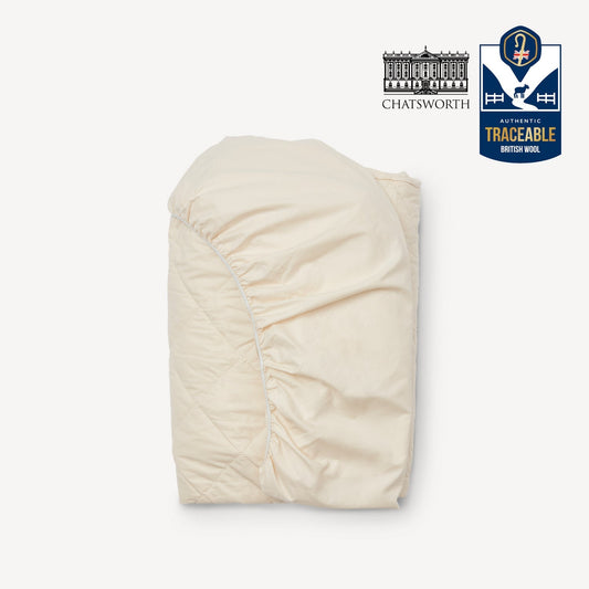 Deluxe Wool Mattress Protector Single 2 double 4 pieces