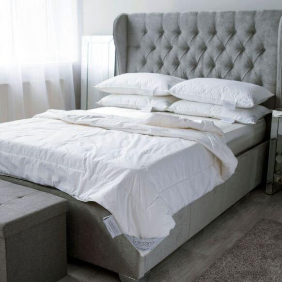 This Elegance Filled Duvet is 100% Mulberry Silk Filling and 100% Cotton 280 thread count Cambric Cover