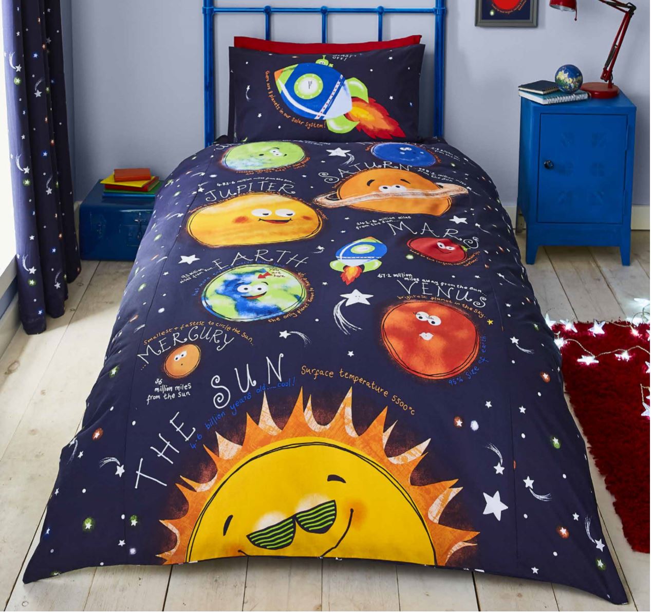 Cabin bed bedding, kids caravan bedding