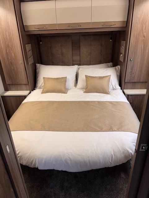 Shop the Look: Stylish Caravan Bedding Set with Cushions and Runner