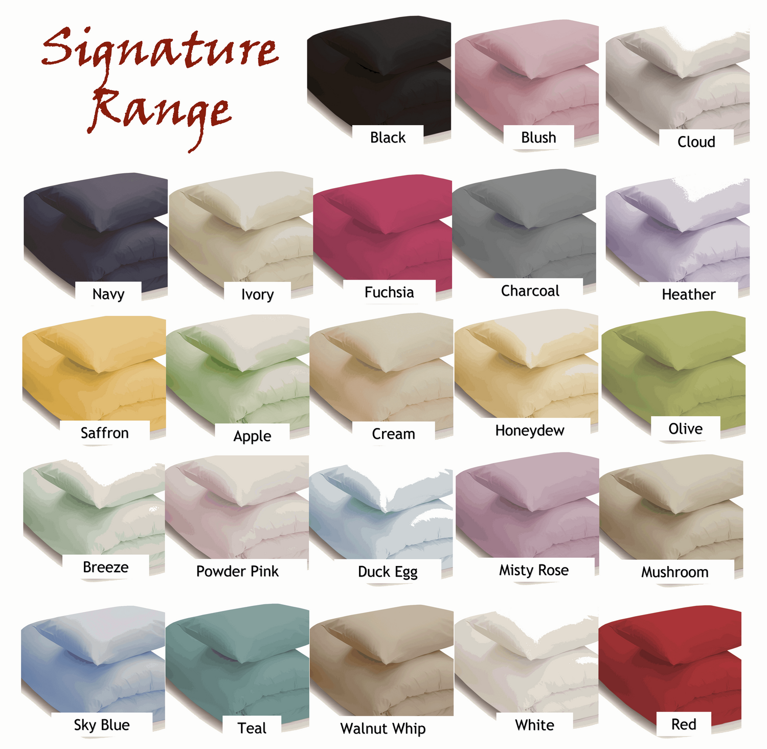 Signature Bedding Packs