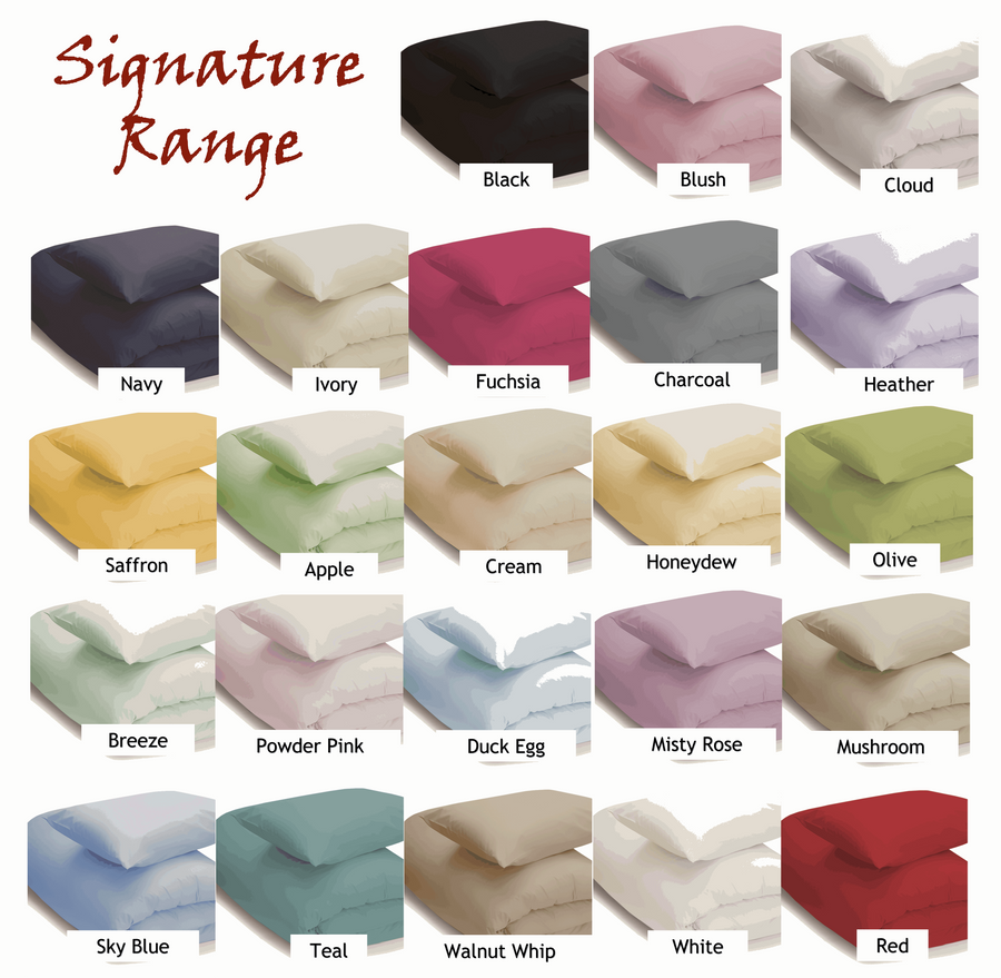 Signature polycotton caravan and motorhome bedding
