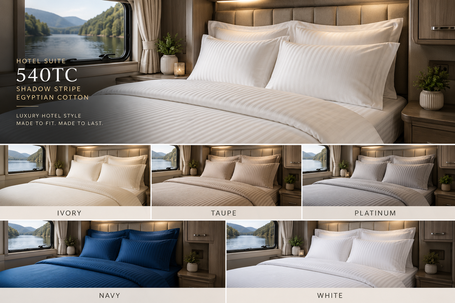 Hotel Suite 540TC Bedding
