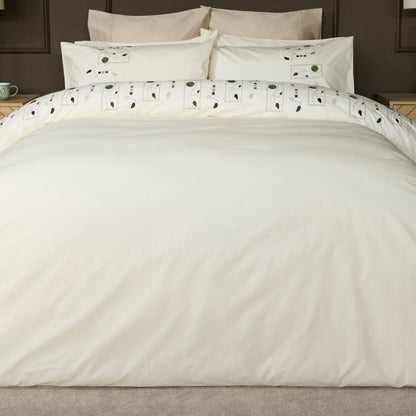 Perth 100% Cotton Shaped Duvet Set