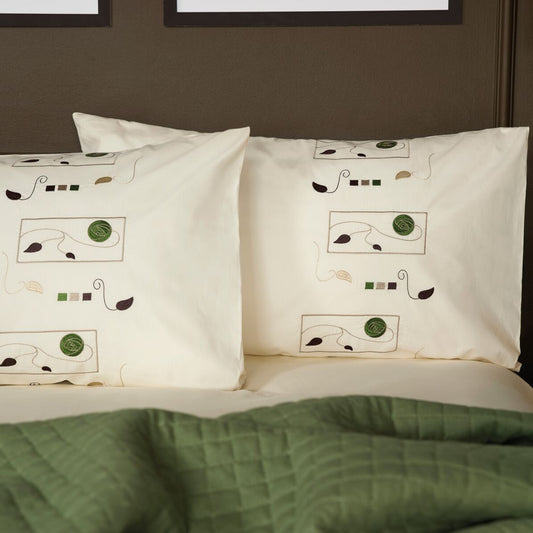 Perth 100% Cotton Shaped Duvet Set