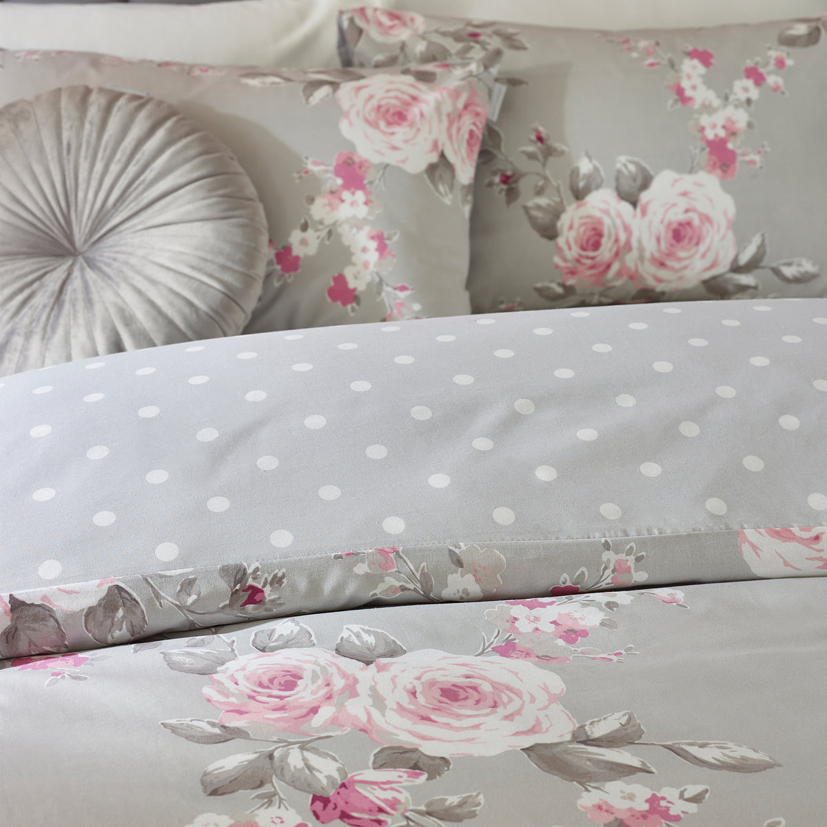 Canterbury Grey Duvet Set