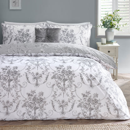 Antoinette Grey Duvet Set