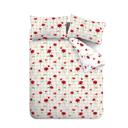 Poppy Red Duvet Set