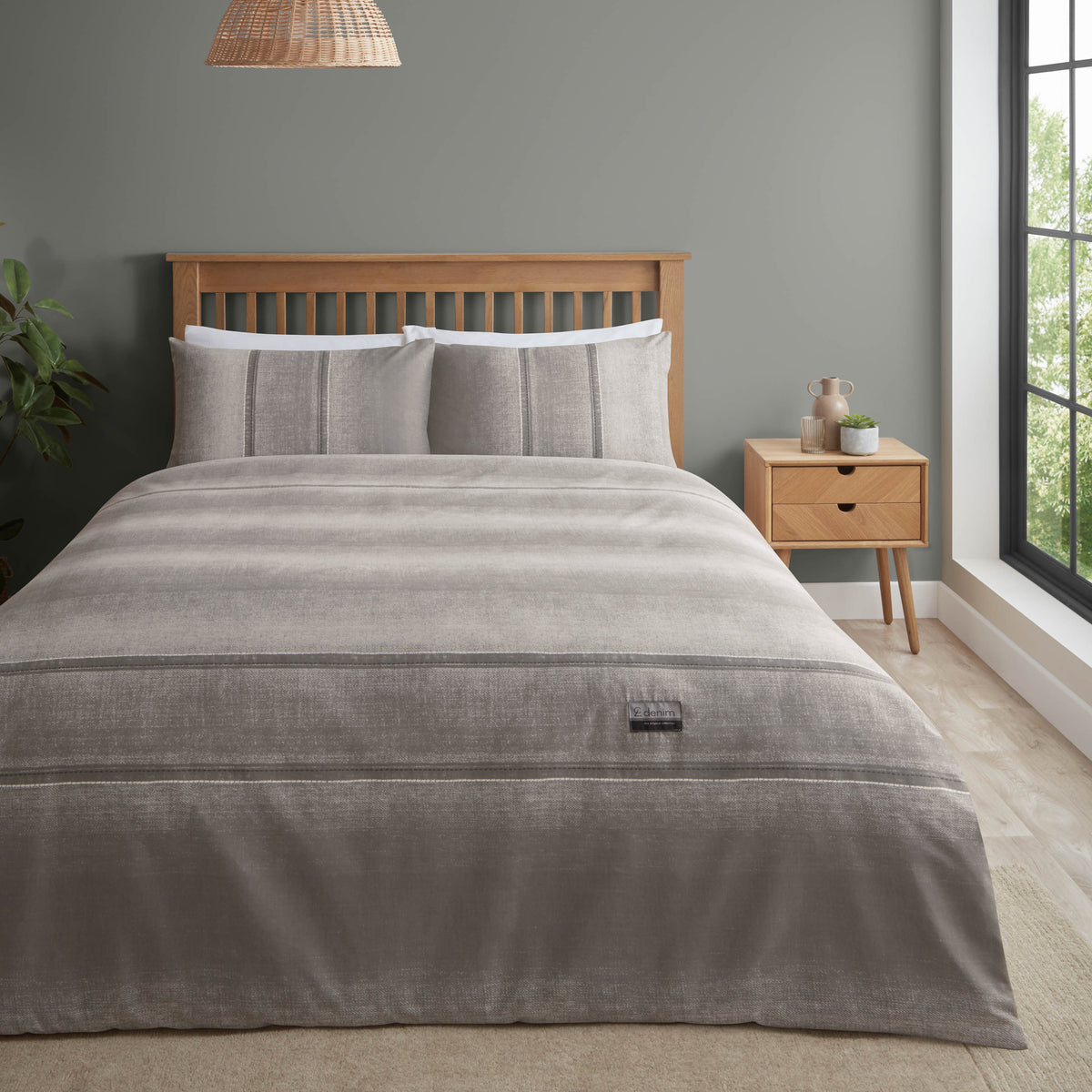 Denim Grey Duvet Set