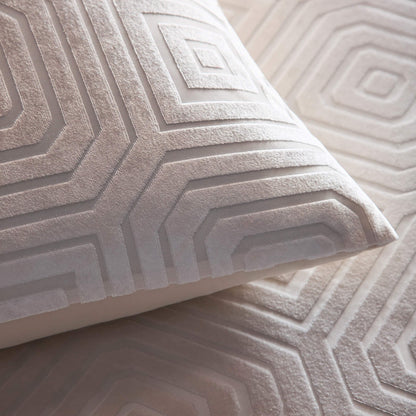 Emile Jacquard Duvet Set Cream