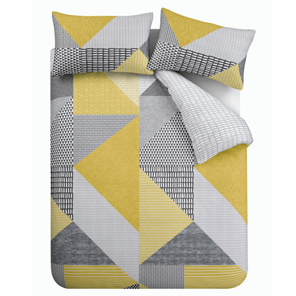 Larsson Geo Ochre Duvet Set