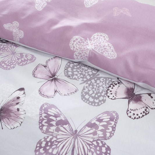 Scatter Butterfly Heather Duvet Set