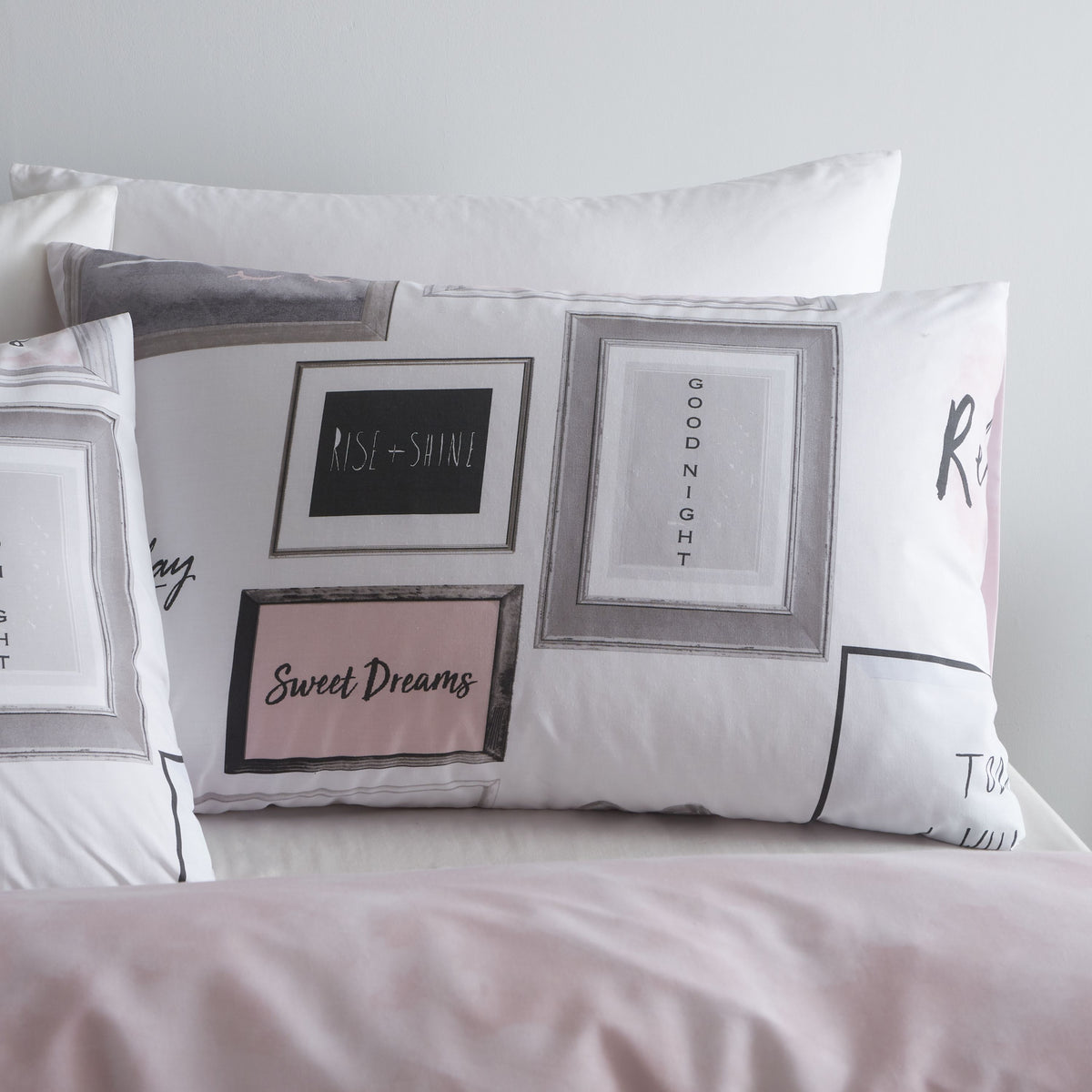 Sleep Dreams Blush Pink Duvet Set