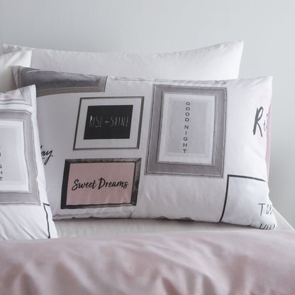 Sleep Dreams Blush Pink Duvet Set