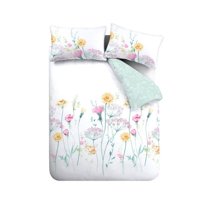 Meadowsweet Floral Bright Duvet Set