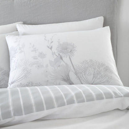 Meadowsweet Floral White Duvet Set