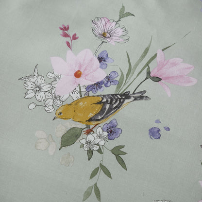Songbird Sage Green Duvet Set
