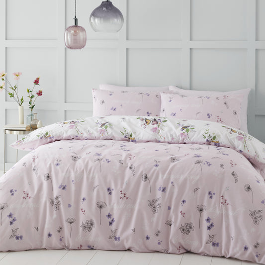 Songbird Pink Duvet Set