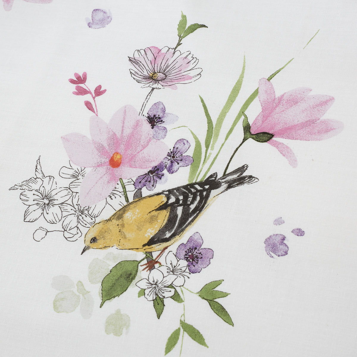 Songbird Pink Duvet Set