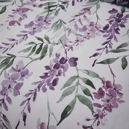 Wisteria White & Navy Duvet Set