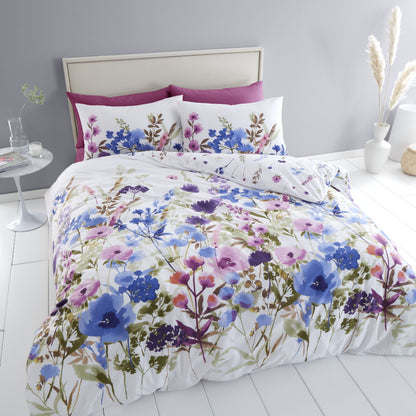 Countryside Floral White Duvet Set