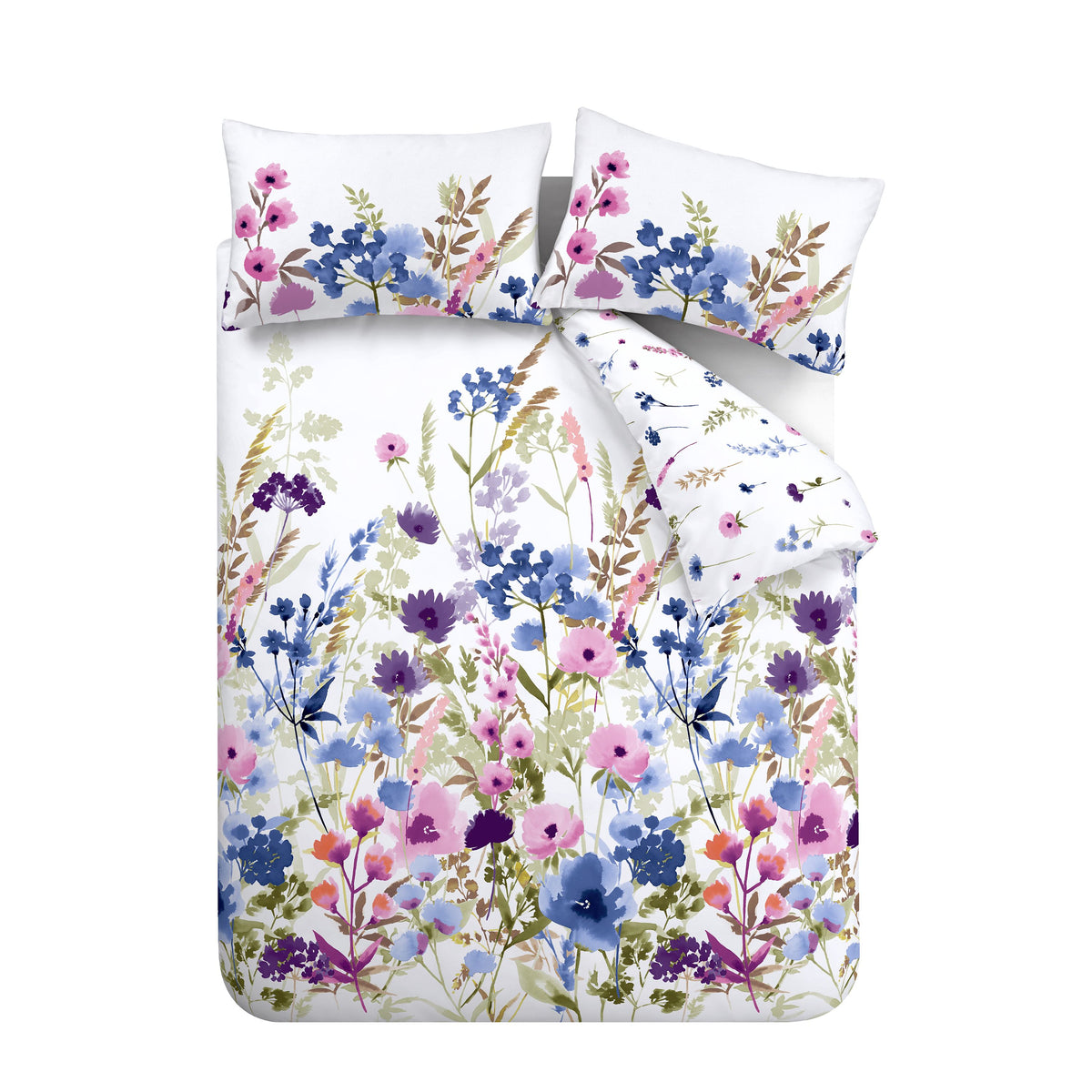 Countryside Floral White Duvet Set