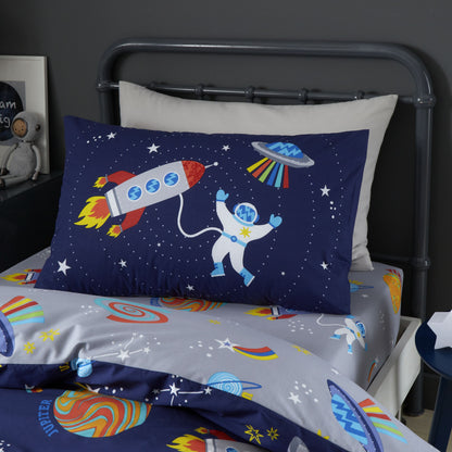 Lost In Space Blue Duvet Set