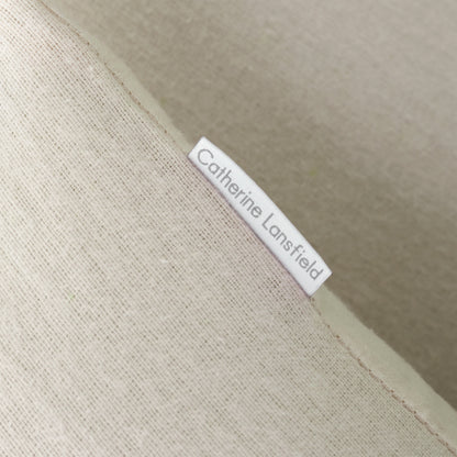 Cream Duvet Set Brushed Cotton