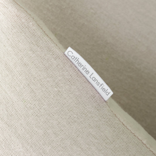 Cream Duvet Set Brushed Cotton