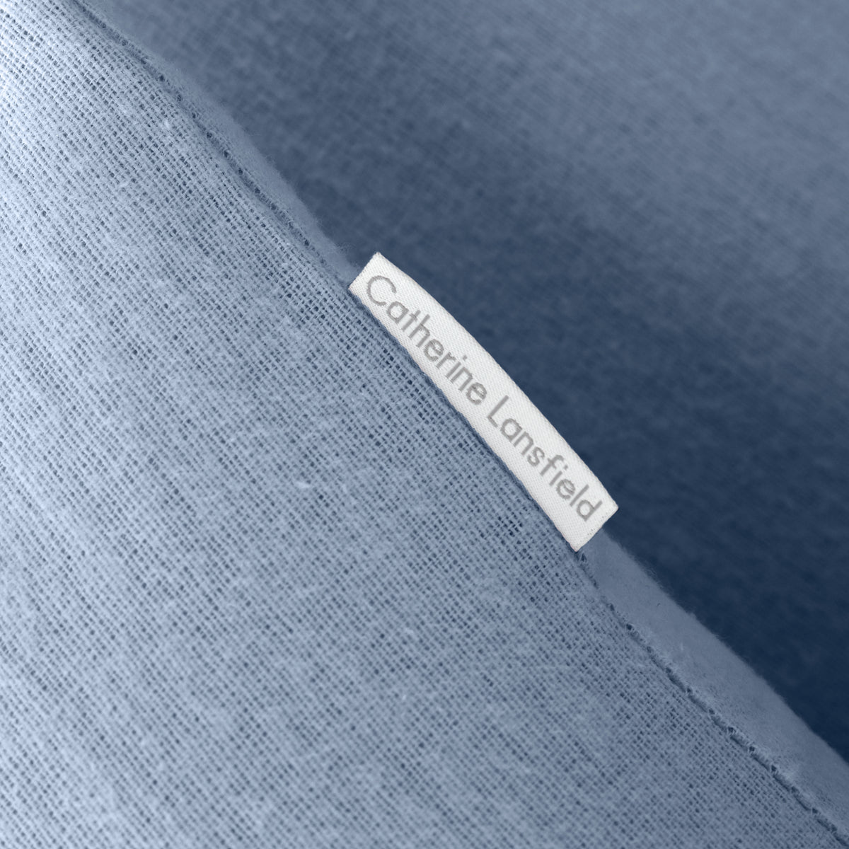 Blue Duvet Set Brushed Cotton