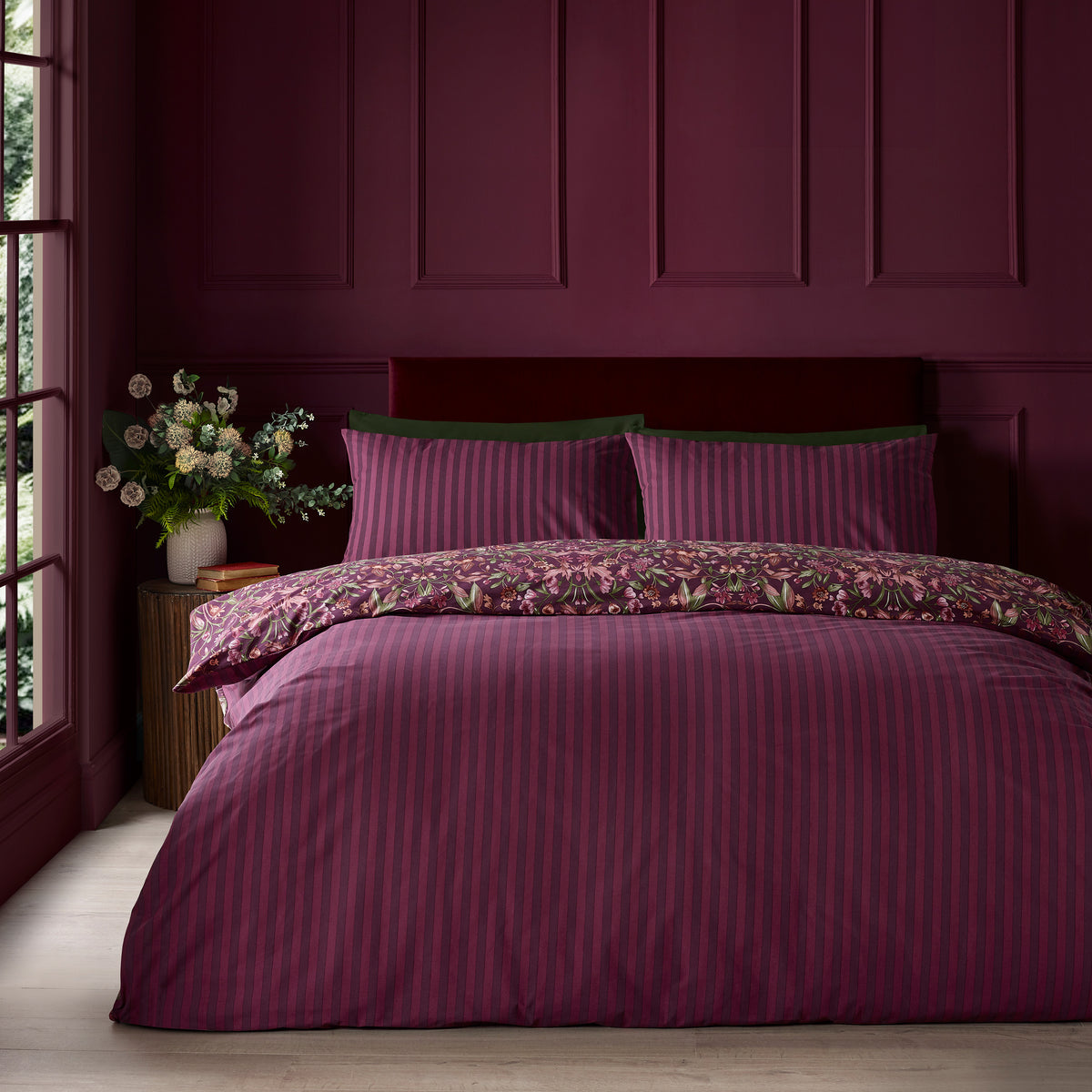 Richmond Plum Duvet Set