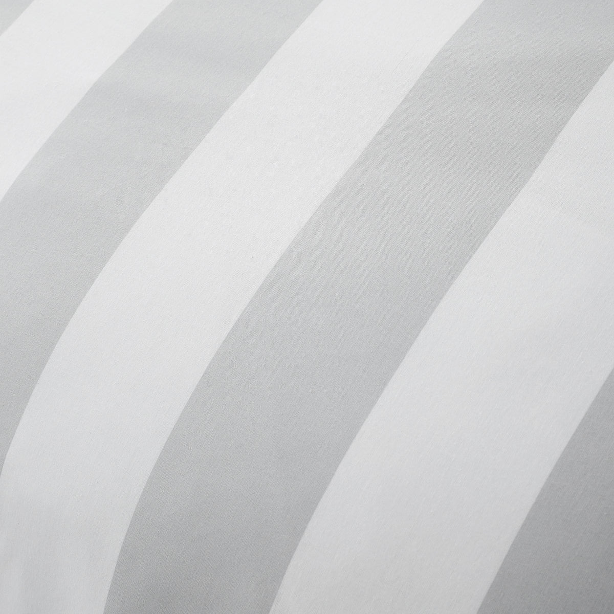 Cove Stripe Silver Grey Duvet Set