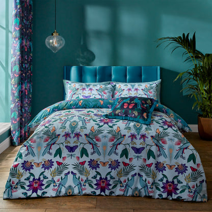Mya Duck Egg Blue Duvet Set
