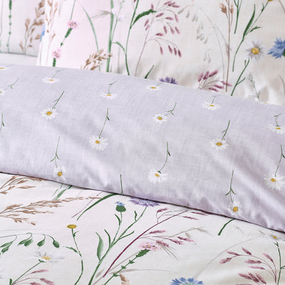 Brushed Grasmere Floral Lilac Duvet Set