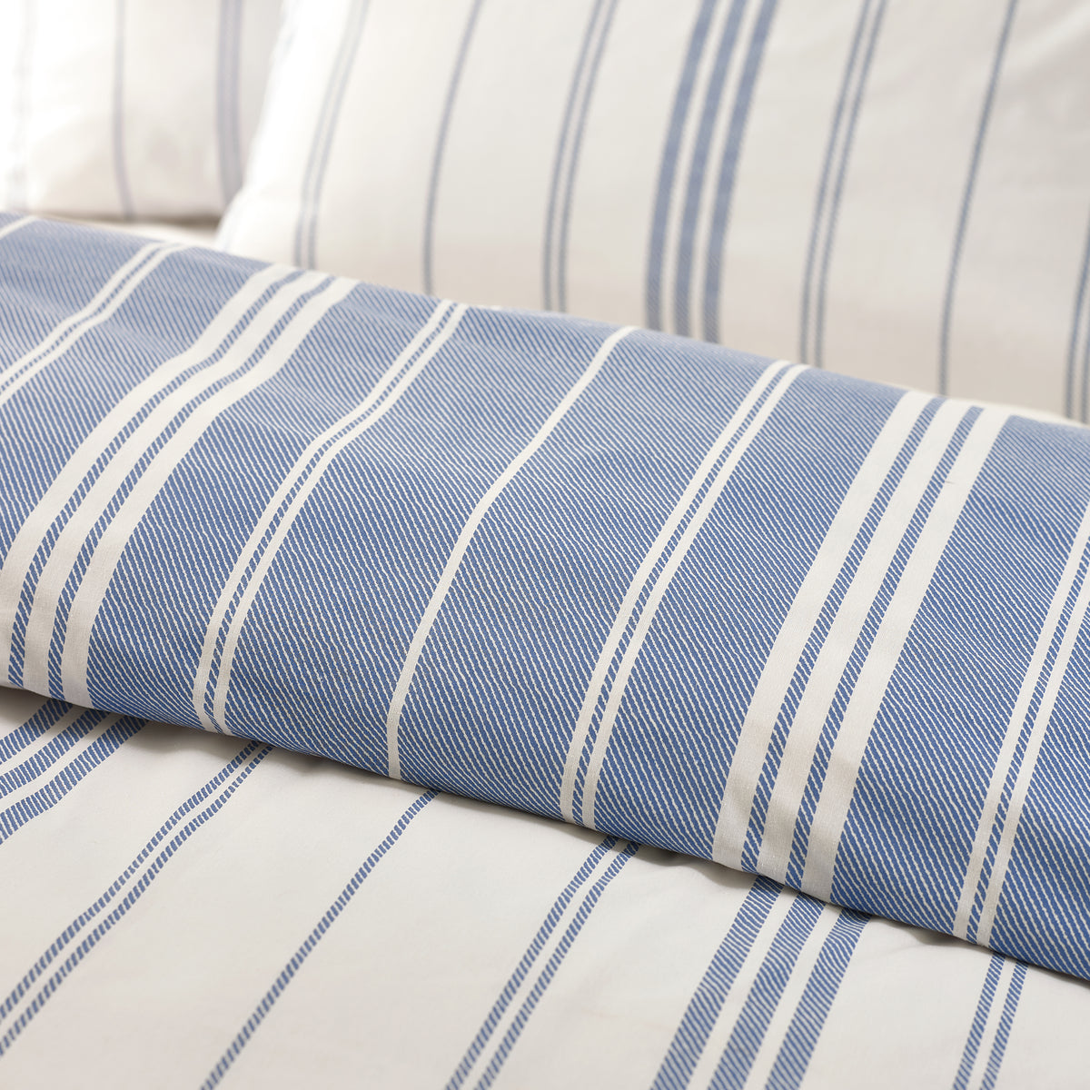 Harbour Stripe Blue Duvet Set