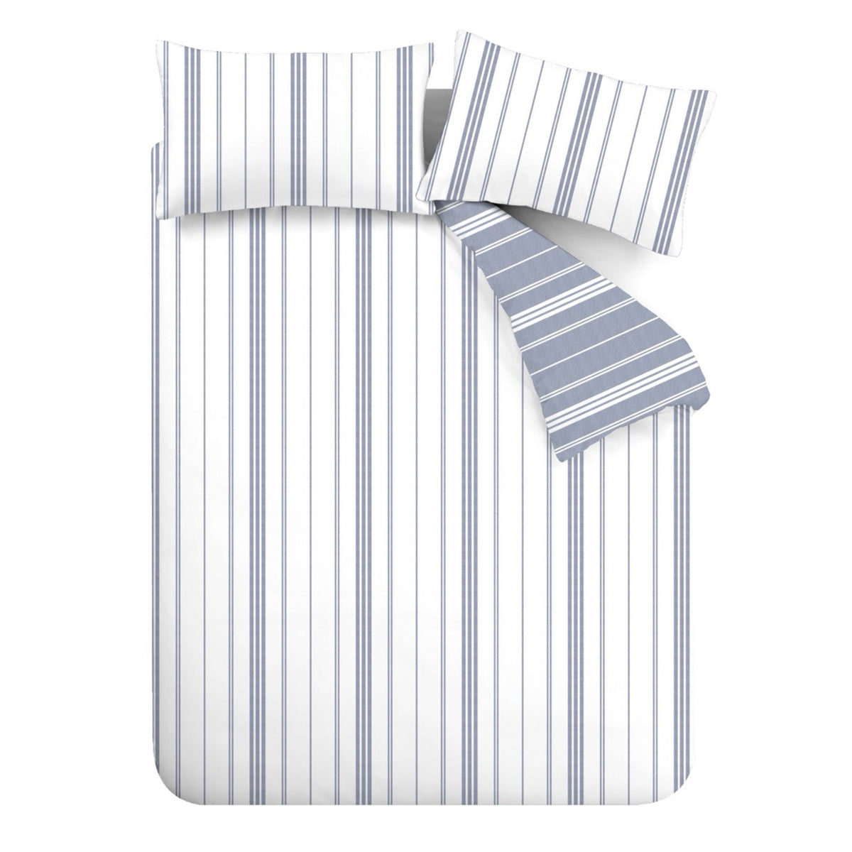 Harbour Stripe Blue Duvet Set