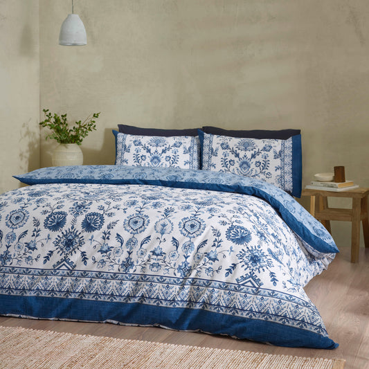 Zoukara Blue Duvet Set