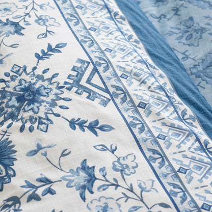 Zoukara Blue Duvet Set