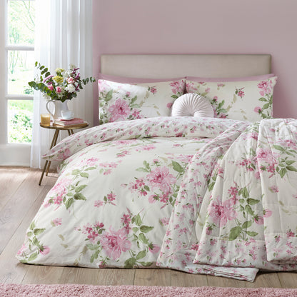 Avebury Floral Cream Duvet Set
