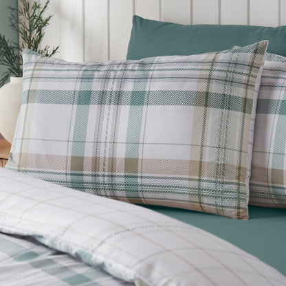 Cartmel Check Green Duvet Set