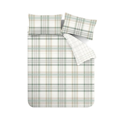 Cartmel Check Green Duvet Set